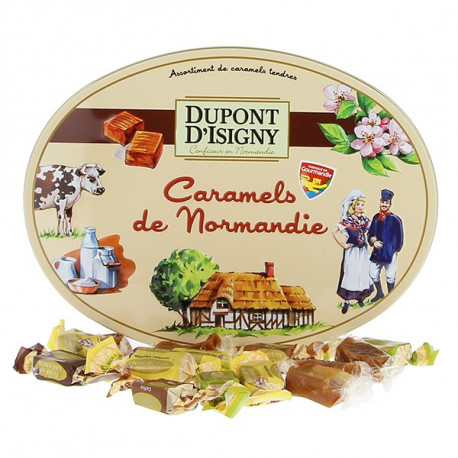 Assortiment de caramels tendres 240g Dupont D'Isigny