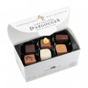 Assortiment de chocolats noir, lait et blanc 175g Chevalier d'Argouges