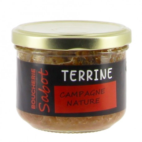 Terrine de campagne 180g Sabot