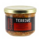 Terrine de campagne piment d'espelette 180 gr