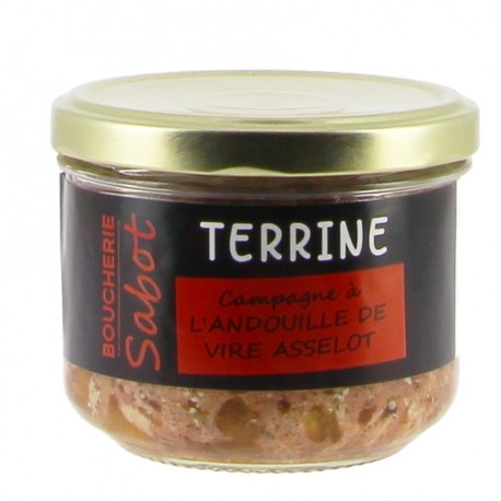 Terrine campagne andouille 180g Sabot