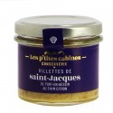 Rillettes de noix de Saint Jacques au thym et citron