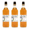 3x Vinaigre de cidre BIO avec sa mère de vinaigre 1L