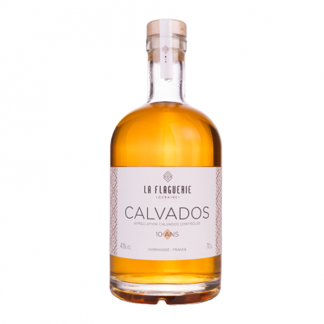 Calvados 10 ans bio Domaine de la Flaguerie 70cl 40%