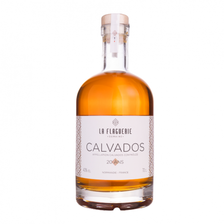 Calvados 20 ans bio Domaine de la Flaguerie 70cl 40%