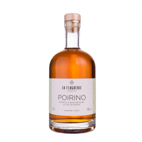 Liqueur de Calvados à la poire - Poirino - Domaine de la Flaguerie 50cl 15%