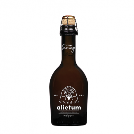 Etat sauvage bière triple Alietum 33cl 8.4%