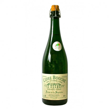 Cidre demi-sec fermier La Sapinière 75cl 4%