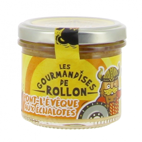 Pont l'Evêque échalotes Gourmandises de Rollon 100g