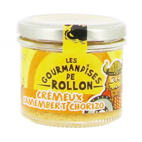 Crémeux Camembert chorizo Gourmandises de Rollon 100g