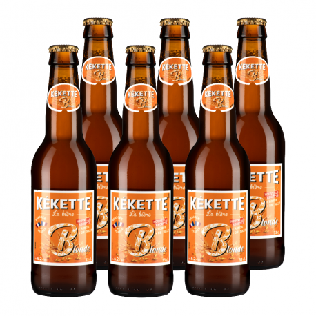 Kékette blonde 6x33cl 6%