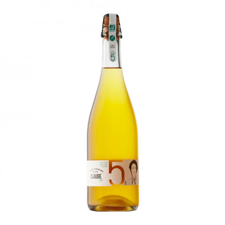 Cidre demi-sec bio Cuvée Claude Cinq Autels 75cl 4.5%