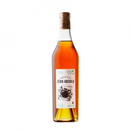 Cidre de glace Zéro absolu Cinq Autels 50cl 12%