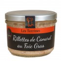 Rillettes de canard au foie gras