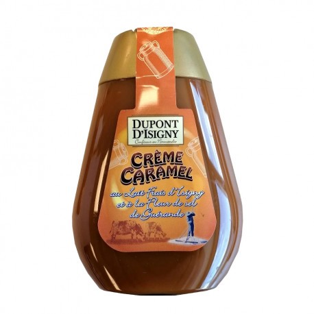 Crème caramel à la fleur de sel 230g Dupont D'Isigny