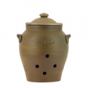 Pot bombé pour ail 700g Poterie Turgis