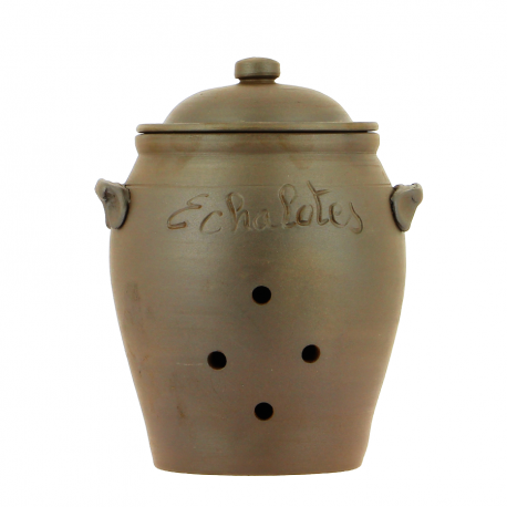 Pot bombé pour échalotes 800g Poterie Turgis