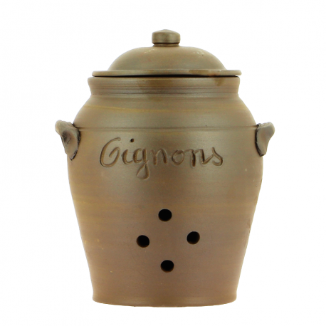 Pot bombé pour oignon 1,2Kg Poterie Turgis