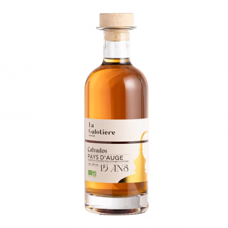 Calvados bio 15 ans La Galotière 70cl 42%