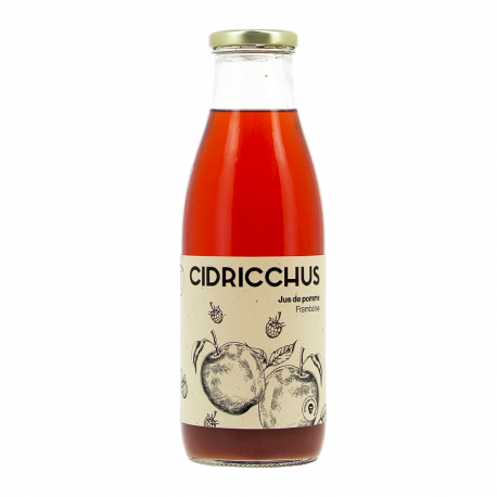 Jus de pomme-framboises Cidricchus 75cl