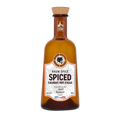 Rhum épicé spiced au Calvados Maison Bouvier 70cl 40%