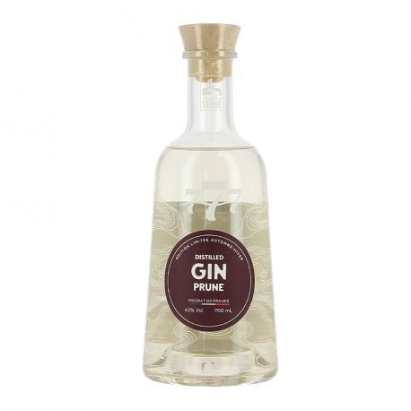 Gin prune 777 Distillerie de la Seine 70cl 42%