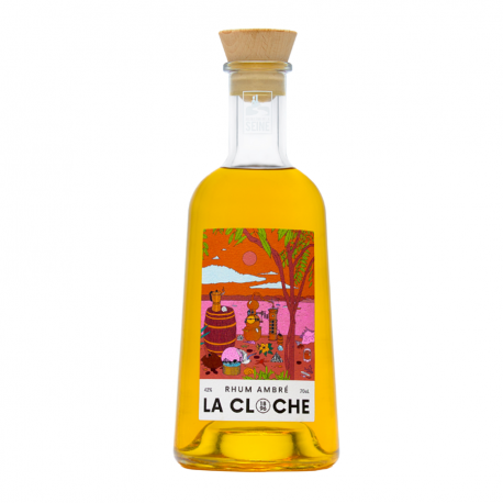 Rhum ambré La Cloche Distillerie de la Seine 70cl 42%