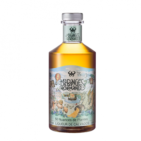 Liqueur de Calvados 50 nuances de plantes 
