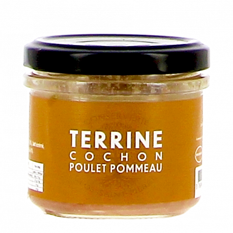 Terrine de cochon poulet au Pommeau Le Clos Saint-Pierre 100g