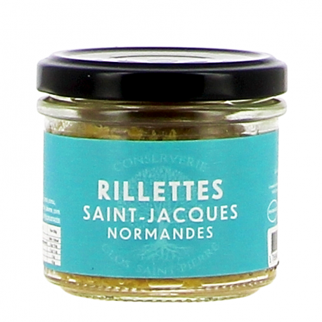 Rillettes Coquilles Saint-Jacques normandes Le Clos Saint-Pierre