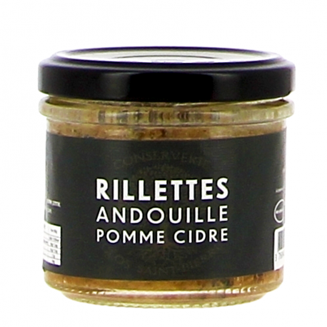 Rillettes andouille pomme cidre Le Clos Saint-Pierre 100g