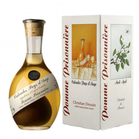 Carafe Pomme prisonnière Calvados Pays d'Auge - Christian Drouin 70cl 42%
