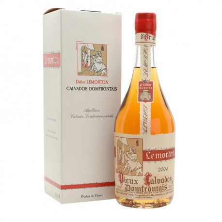 Calvados millésime 2000 Lemorton 70cl 40%