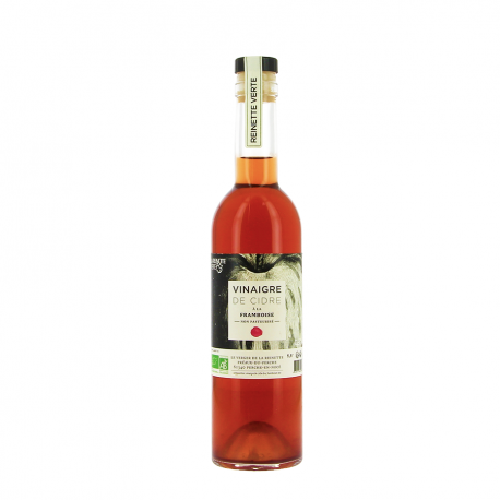 Vinaigre de cidre bio à la framboise Verger de la Reinette 37,5cl