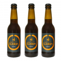 L'Odon bière ambrée Lot de 3x33cl 6.2%