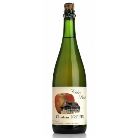 Cidre brut non pasteurisé non filtré Drouin 5%