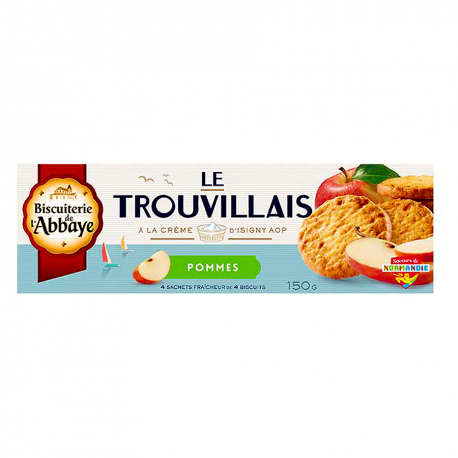 Étui Trouvillais à la Pomme 150g La Biscuiterie de l'abbaye