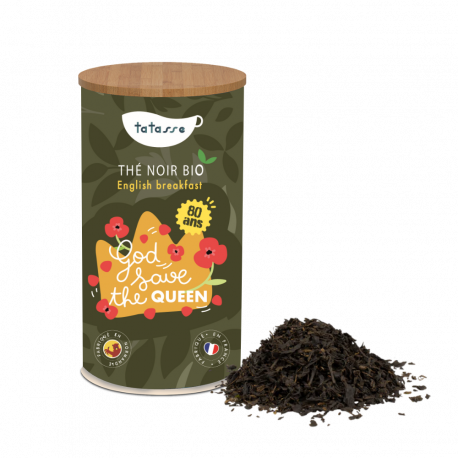 Thé noir bio English Breakfast - God Save the Queen - Tatasse