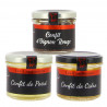 Assortiment de confits 3x100g Père Roupsard