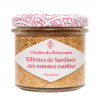 Rillettes de sardines tomates confites 90g Atelier du Poissonnier