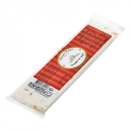 Barre de nougat au miel 100g Le Manoir des Abeilles