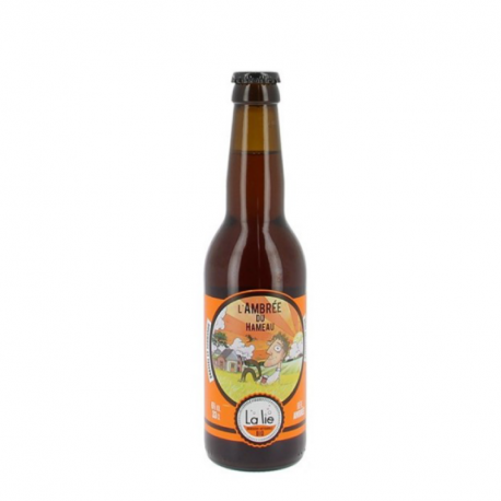 Bière bio L'ambrée du hameau 33cl 6%
