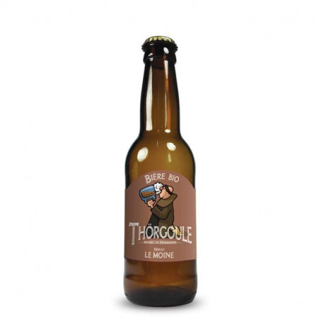 Bière bio d'Abbaye Herulf le moine Thörgoule 33cl 6.5%