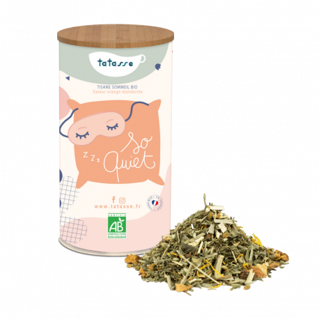 Tisane bien-être bio sommeil - So Quiet - Tatasse