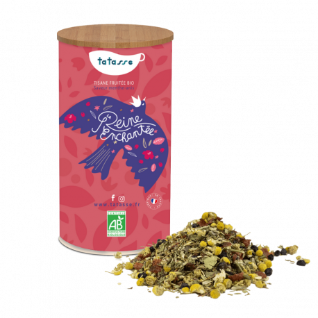 Rooibos bio Camomille Myrtille - Reine Enchantée - Tatasse