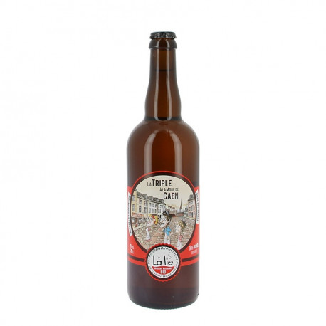 Bière bio la triple à la mode de Caen 75cl 9%