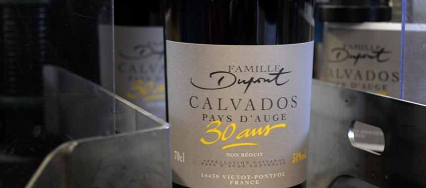 Calvados Plus de 30 ans non réduit Dupont