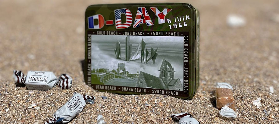 D-Day caramels d'Isigny assortiment 150g
