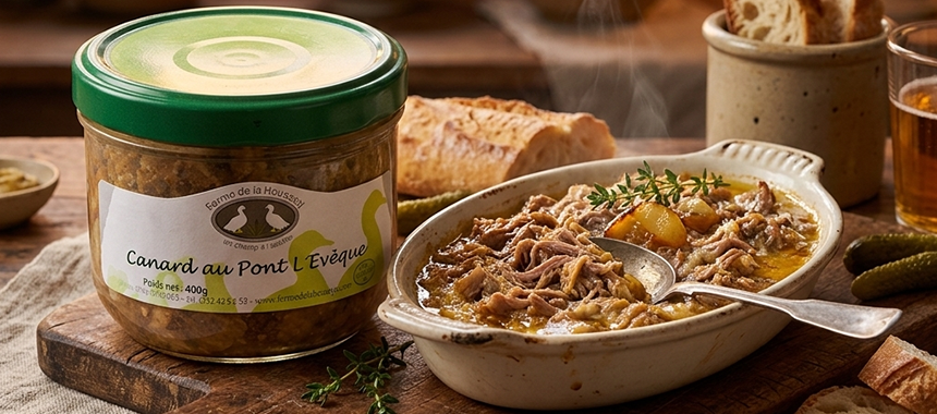 Canard au Pont L'Evêque 400g
