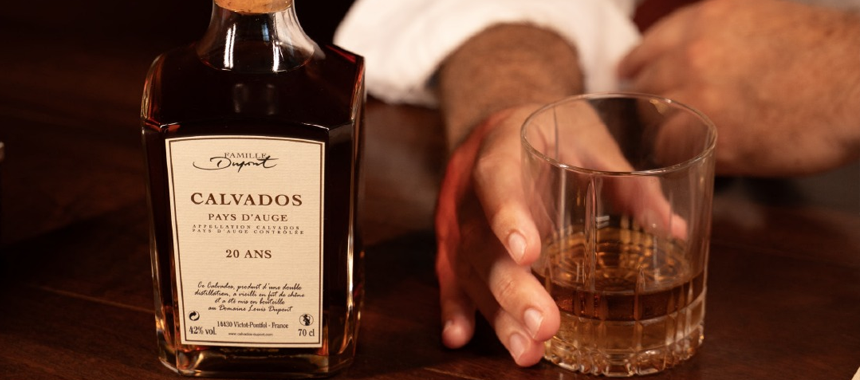 Carafe Calvados 20 ans Dupont 70cl